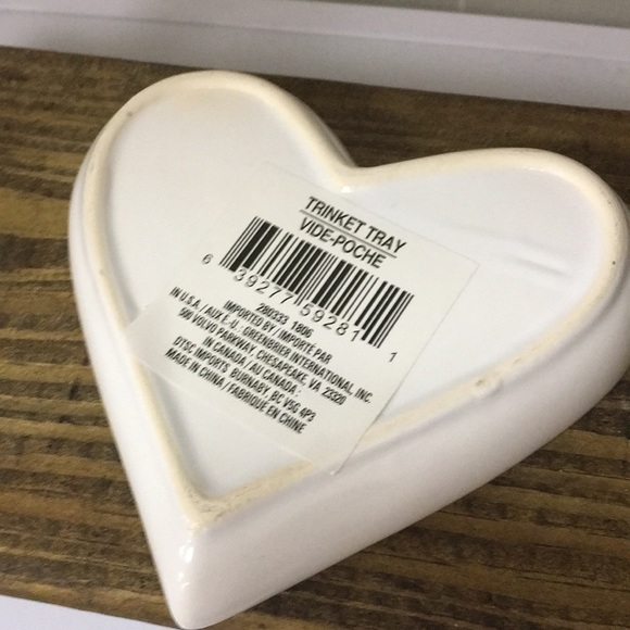 NWT SHINE BRIGHT heart jewelry holder tray - Picture 5 of 6